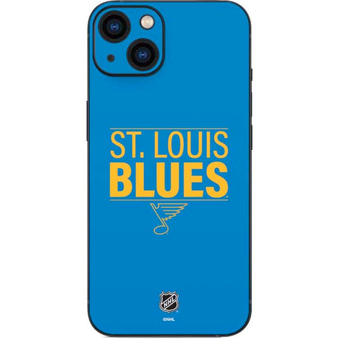 NHL St. Louis Blues Lineup iPhone 14 Plus Skin
